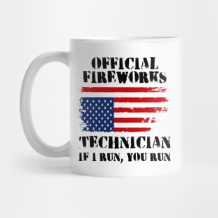 OFFICIAL FIREWORKS TECHNICIAN Mug